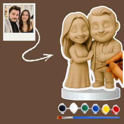 Kendin Boya Karikatür Figür